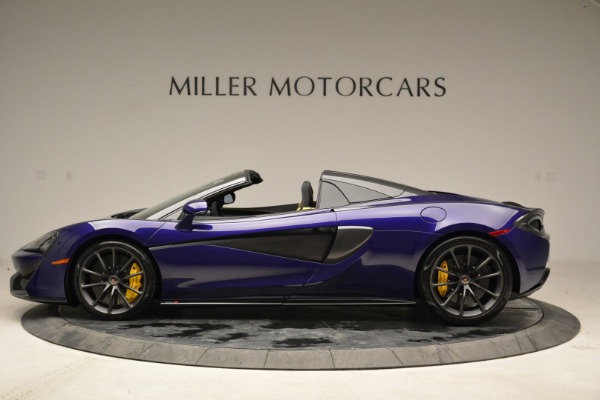 New 2018 McLaren 570S Spider for sale Sold at Bentley Greenwich in Greenwich CT 06830 3