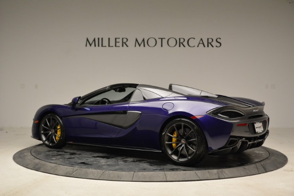 New 2018 McLaren 570S Spider for sale Sold at Bentley Greenwich in Greenwich CT 06830 4