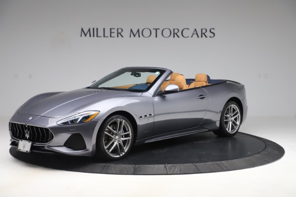 Used 2018 Maserati GranTurismo Sport Convertible for sale Sold at Bentley Greenwich in Greenwich CT 06830 2