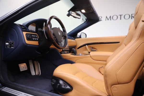 Used 2018 Maserati GranTurismo Sport Convertible for sale Sold at Bentley Greenwich in Greenwich CT 06830 20