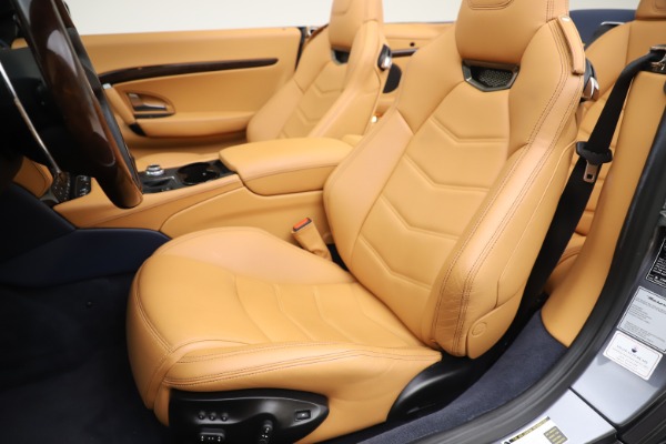 Used 2018 Maserati GranTurismo Sport Convertible for sale Sold at Bentley Greenwich in Greenwich CT 06830 21