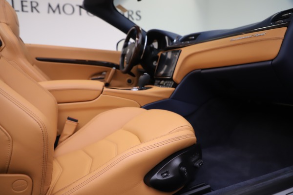 Used 2018 Maserati GranTurismo Sport Convertible for sale Sold at Bentley Greenwich in Greenwich CT 06830 27