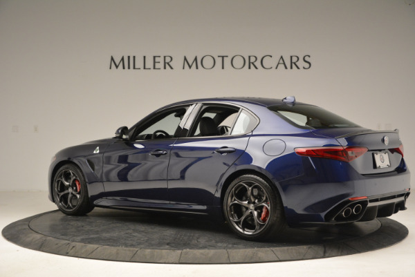 New 2018 Alfa Romeo Giulia Quadrifoglio for sale Sold at Bentley Greenwich in Greenwich CT 06830 4