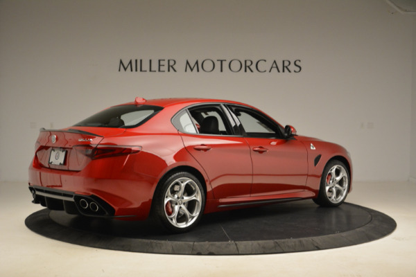 New 2018 Alfa Romeo Giulia Quadrifoglio for sale Sold at Bentley Greenwich in Greenwich CT 06830 8