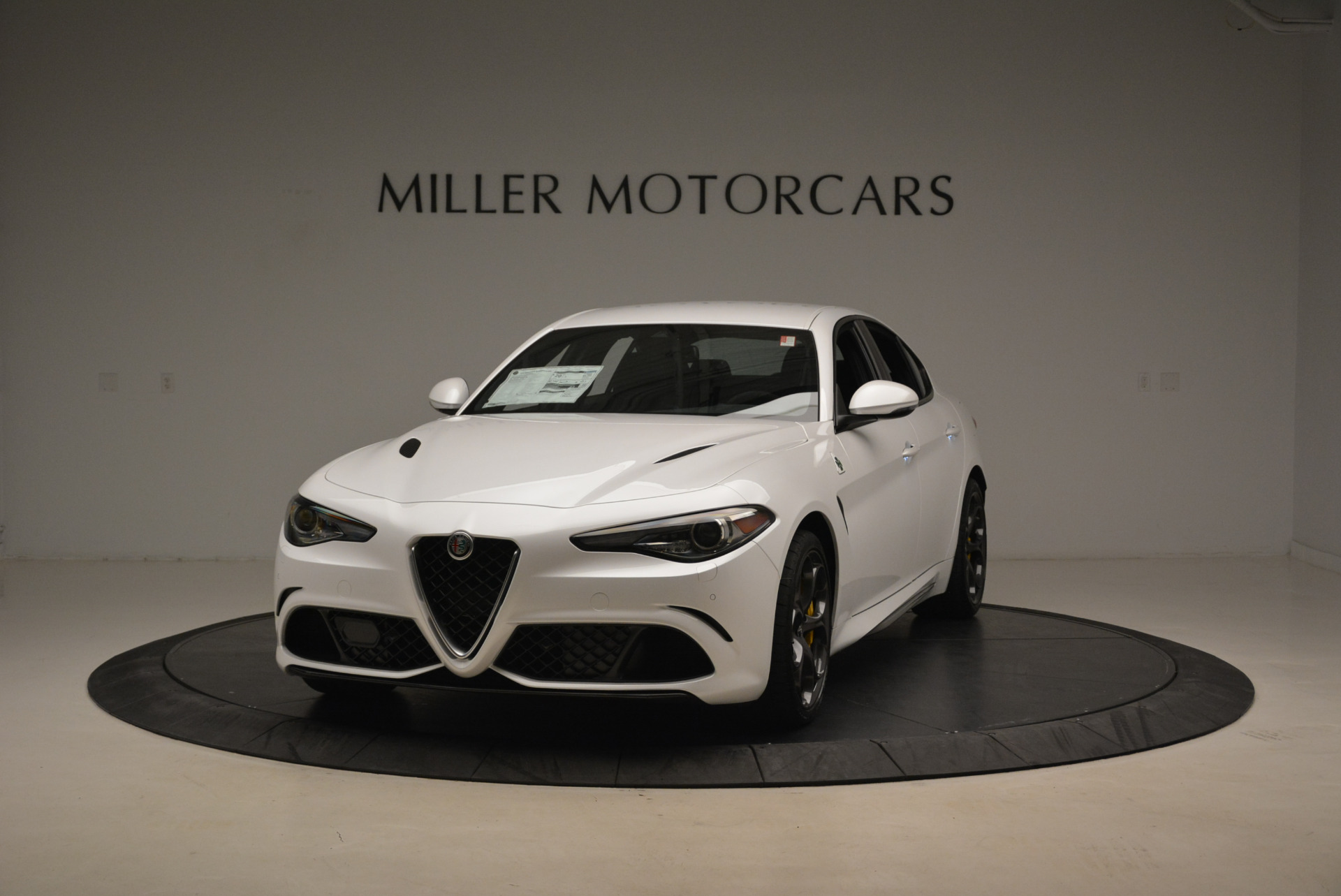 New 2018 Alfa Romeo Giulia Quadrifoglio for sale Sold at Bentley Greenwich in Greenwich CT 06830 1