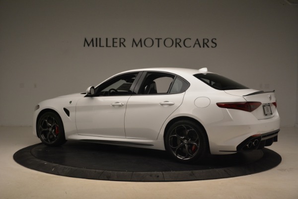 New 2018 Alfa Romeo Giulia Quadrifoglio for sale Sold at Bentley Greenwich in Greenwich CT 06830 4