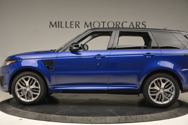 Used 2015 Land Rover Range Rover Sport SVR for sale Sold at Bentley Greenwich in Greenwich CT 06830 3