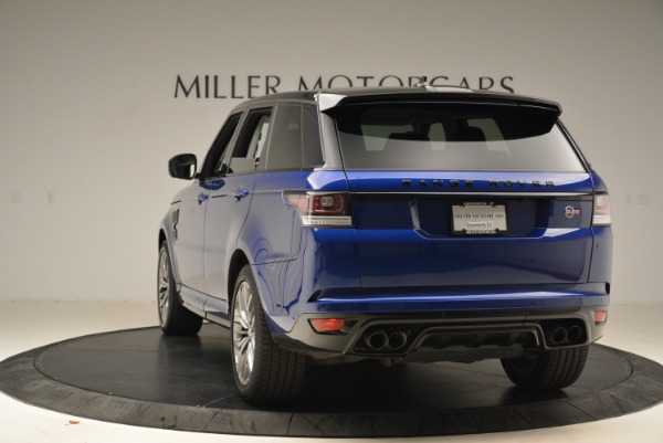 Used 2015 Land Rover Range Rover Sport SVR for sale Sold at Bentley Greenwich in Greenwich CT 06830 5