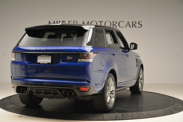 Used 2015 Land Rover Range Rover Sport SVR for sale Sold at Bentley Greenwich in Greenwich CT 06830 7