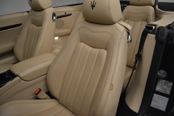 Used 2013 Maserati GranTurismo Convertible for sale Sold at Bentley Greenwich in Greenwich CT 06830 27