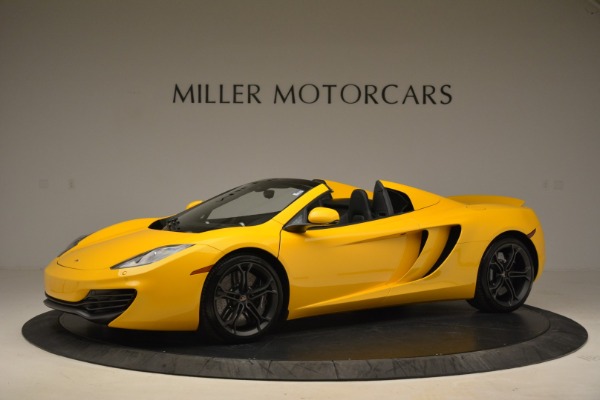 Used 2014 McLaren MP4-12C Spider for sale Sold at Bentley Greenwich in Greenwich CT 06830 2