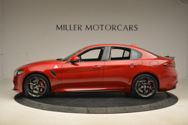 New 2018 Alfa Romeo Giulia Quadrifoglio for sale Sold at Bentley Greenwich in Greenwich CT 06830 3