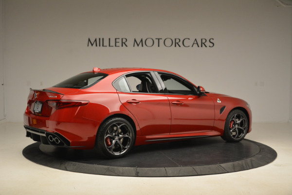 New 2018 Alfa Romeo Giulia Quadrifoglio for sale Sold at Bentley Greenwich in Greenwich CT 06830 8