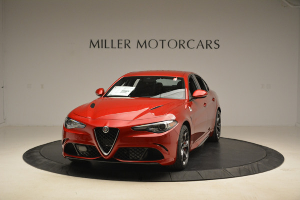 New 2018 Alfa Romeo Giulia Quadrifoglio for sale Sold at Bentley Greenwich in Greenwich CT 06830 1