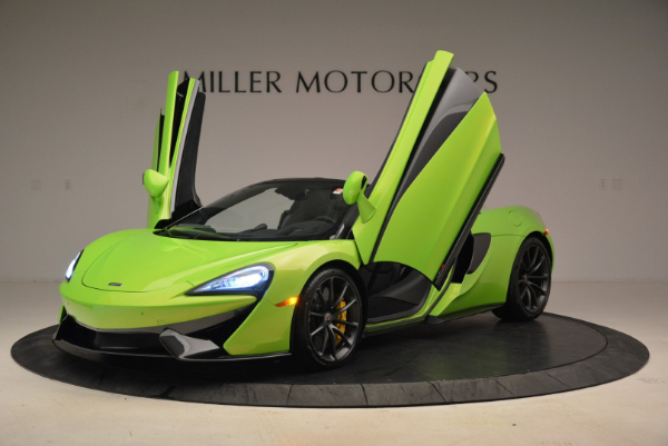 New 2018 McLaren 570S Spider for sale Sold at Bentley Greenwich in Greenwich CT 06830 14