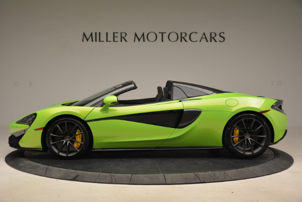 New 2018 McLaren 570S Spider for sale Sold at Bentley Greenwich in Greenwich CT 06830 3