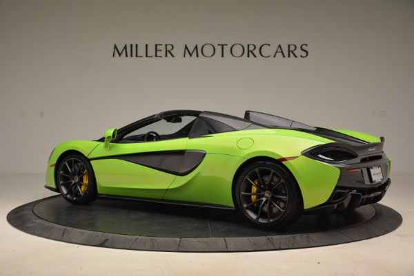 New 2018 McLaren 570S Spider for sale Sold at Bentley Greenwich in Greenwich CT 06830 4