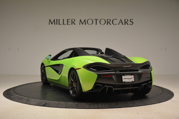 New 2018 McLaren 570S Spider for sale Sold at Bentley Greenwich in Greenwich CT 06830 5