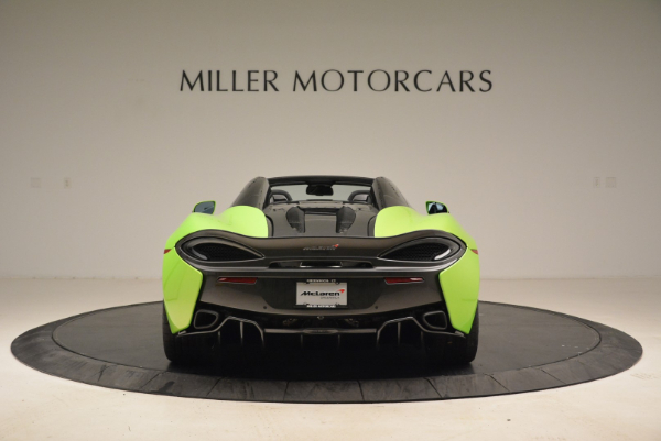 New 2018 McLaren 570S Spider for sale Sold at Bentley Greenwich in Greenwich CT 06830 6