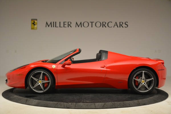 Used 2014 Ferrari 458 Spider for sale Sold at Bentley Greenwich in Greenwich CT 06830 3