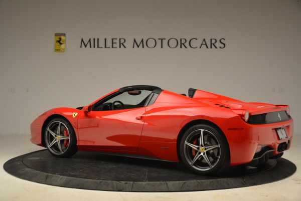 Used 2014 Ferrari 458 Spider for sale Sold at Bentley Greenwich in Greenwich CT 06830 4