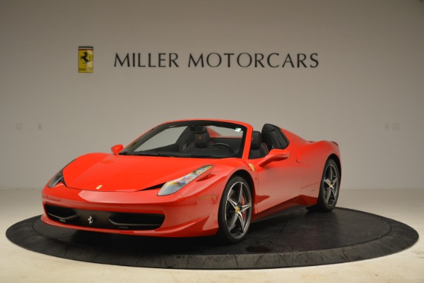 Used 2014 Ferrari 458 Spider for sale Sold at Bentley Greenwich in Greenwich CT 06830 1