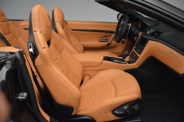 Used 2015 Maserati GranTurismo Sport Convertible for sale Sold at Bentley Greenwich in Greenwich CT 06830 24