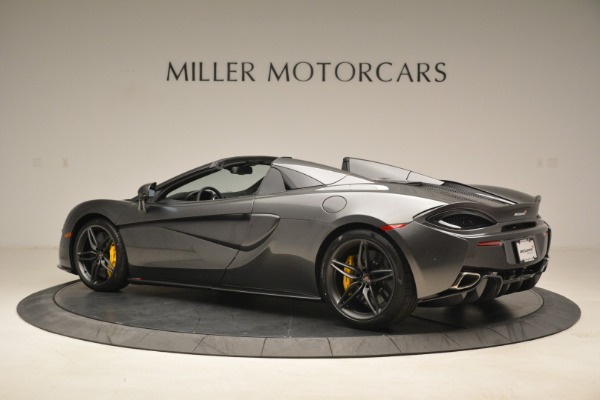 New 2018 McLaren 570S Spider for sale Sold at Bentley Greenwich in Greenwich CT 06830 4