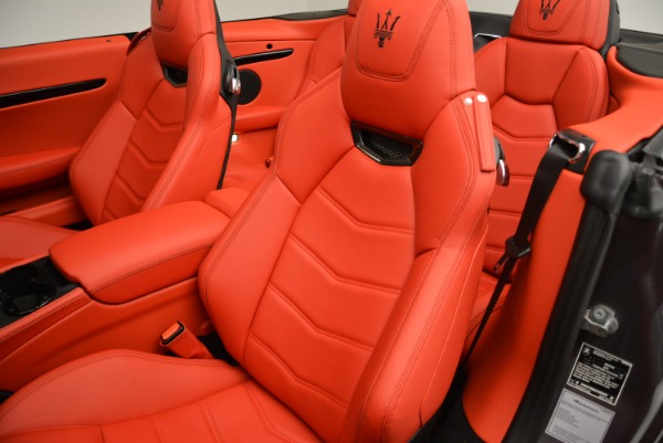 New 2018 Maserati GranTurismo Sport Convertible for sale Sold at Bentley Greenwich in Greenwich CT 06830 27