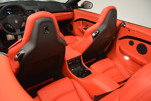 New 2018 Maserati GranTurismo Sport Convertible for sale Sold at Bentley Greenwich in Greenwich CT 06830 28