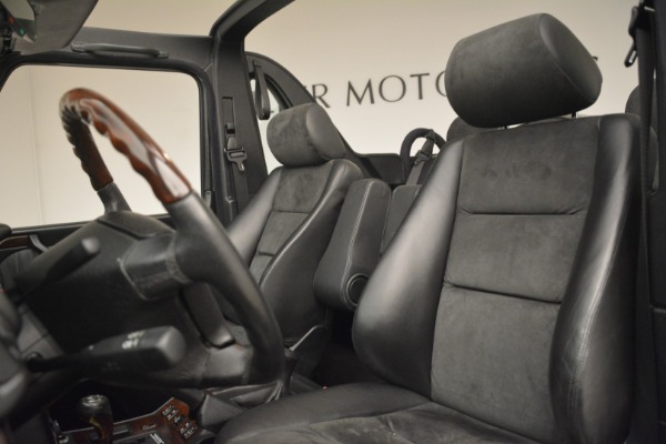Used 2000 Mercedes-Benz G500 RENNTech for sale Sold at Bentley Greenwich in Greenwich CT 06830 15