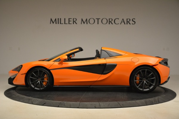 Used 2018 McLaren 570S Spider Convertible for sale Sold at Bentley Greenwich in Greenwich CT 06830 3