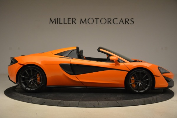 Used 2018 McLaren 570S Spider Convertible for sale Sold at Bentley Greenwich in Greenwich CT 06830 9