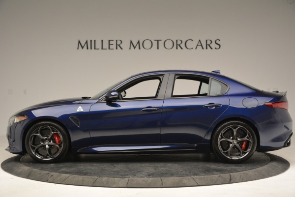 New 2018 Alfa Romeo Giulia Quadrifoglio for sale Sold at Bentley Greenwich in Greenwich CT 06830 3