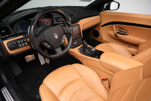 New 2018 Maserati GranTurismo Sport Convertible for sale Sold at Bentley Greenwich in Greenwich CT 06830 24