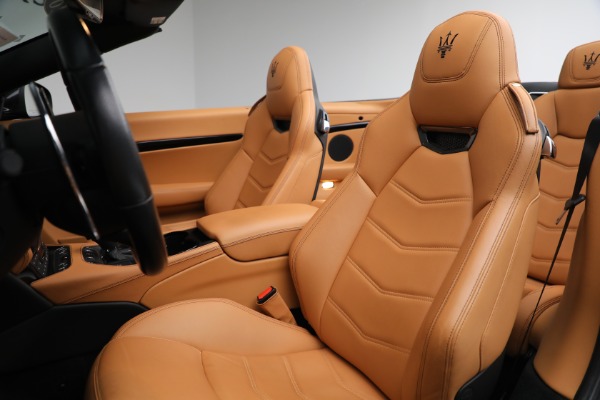New 2018 Maserati GranTurismo Sport Convertible for sale Sold at Bentley Greenwich in Greenwich CT 06830 25