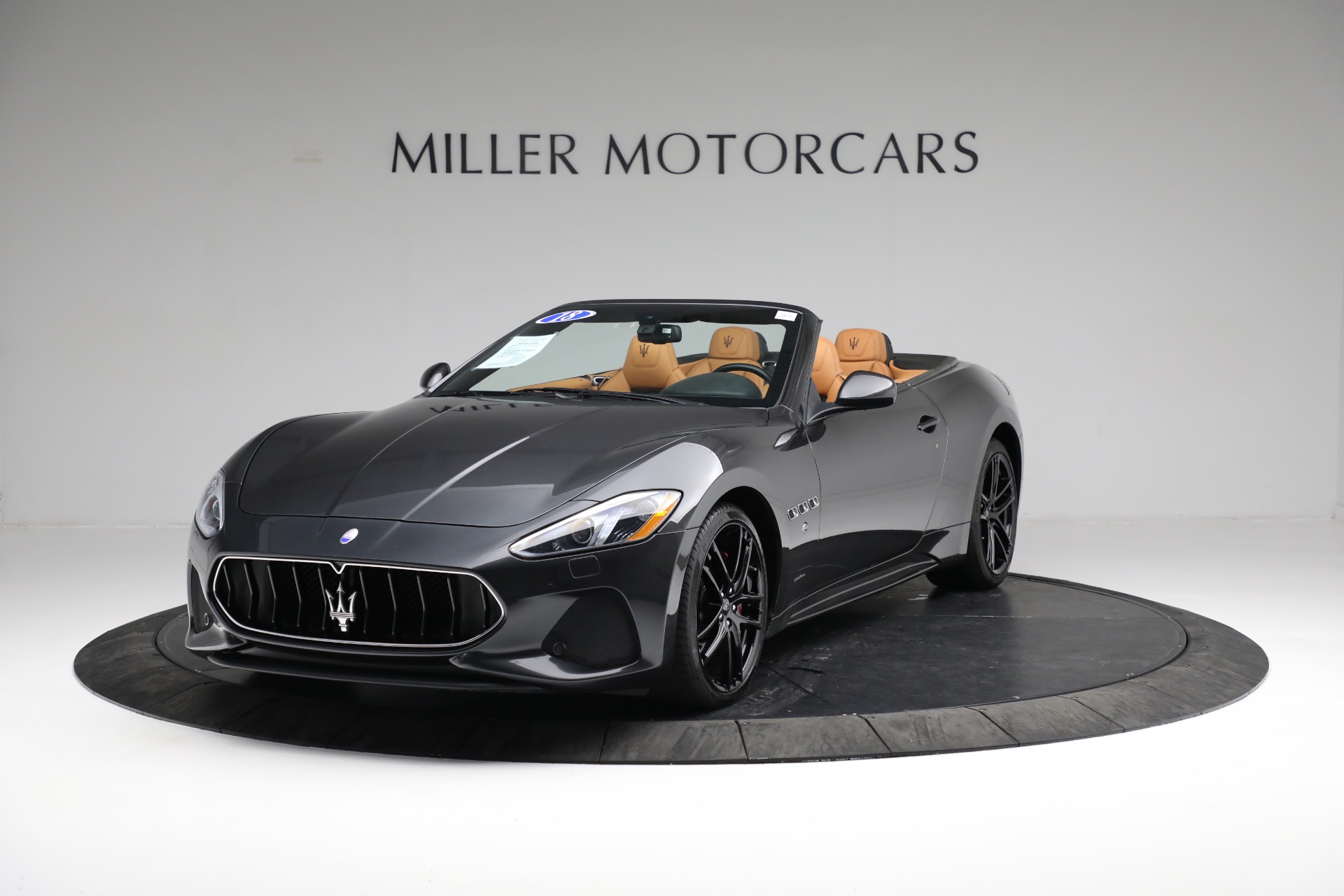 Used 2018 Maserati GranTurismo Sport Convertible for sale Sold at Bentley Greenwich in Greenwich CT 06830 1