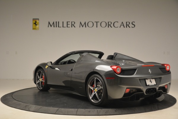 Used 2013 Ferrari 458 Spider for sale Sold at Bentley Greenwich in Greenwich CT 06830 5