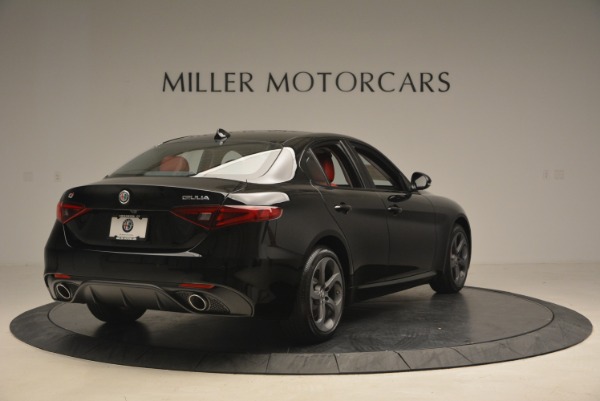 New 2018 Alfa Romeo Giulia Sport Q4 for sale Sold at Bentley Greenwich in Greenwich CT 06830 7