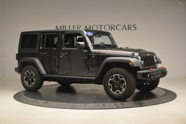 Used 2016 Jeep Wrangler Unlimited Rubicon for sale Sold at Bentley Greenwich in Greenwich CT 06830 10