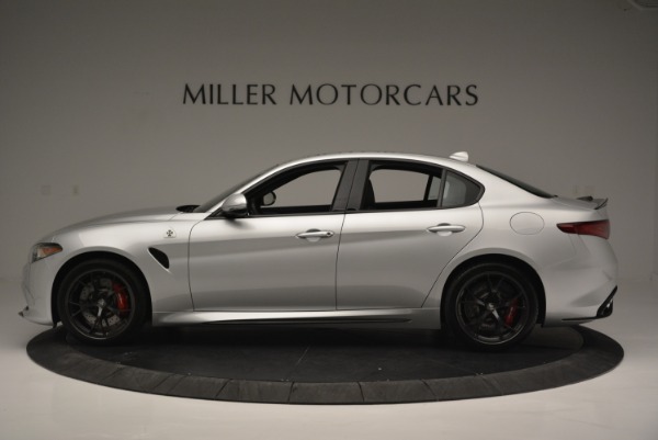 New 2018 Alfa Romeo Giulia Quadrifoglio for sale Sold at Bentley Greenwich in Greenwich CT 06830 3