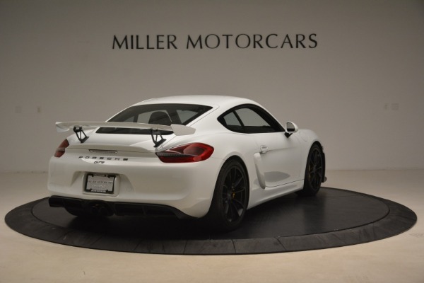 Used 2016 Porsche Cayman GT4 for sale Sold at Bentley Greenwich in Greenwich CT 06830 7