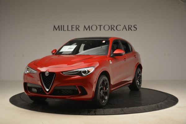 New 2018 Alfa Romeo Stelvio Quadrifoglio for sale Sold at Bentley Greenwich in Greenwich CT 06830 1