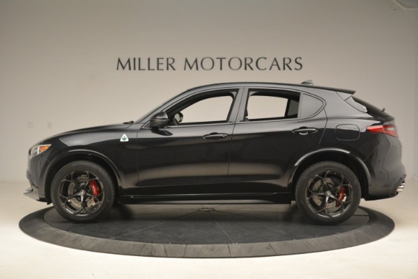 New 2018 Alfa Romeo Stelvio Quadrifoglio for sale Sold at Bentley Greenwich in Greenwich CT 06830 3