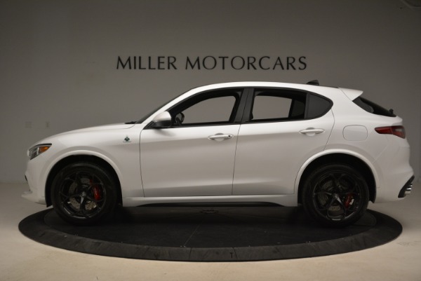 New 2018 Alfa Romeo Stelvio Quadrifoglio for sale Sold at Bentley Greenwich in Greenwich CT 06830 3