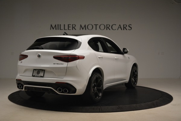 New 2018 Alfa Romeo Stelvio Quadrifoglio for sale Sold at Bentley Greenwich in Greenwich CT 06830 7