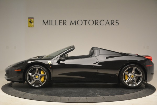 Used 2013 Ferrari 458 Spider for sale Sold at Bentley Greenwich in Greenwich CT 06830 3