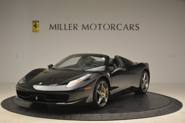 Used 2013 Ferrari 458 Spider for sale Sold at Bentley Greenwich in Greenwich CT 06830 1