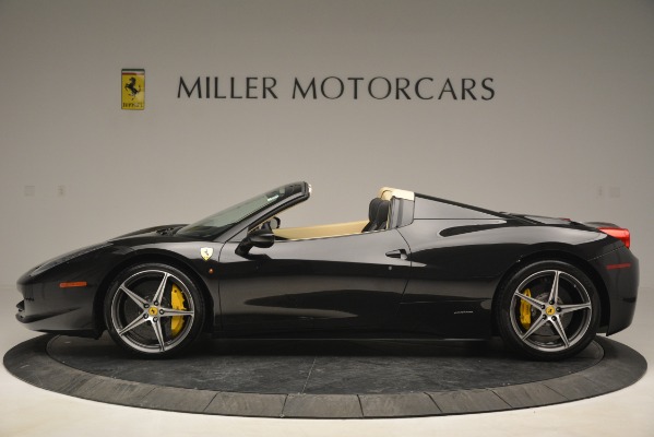 Used 2014 Ferrari 458 Spider for sale Sold at Bentley Greenwich in Greenwich CT 06830 3