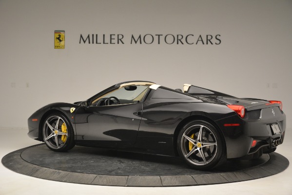 Used 2014 Ferrari 458 Spider for sale Sold at Bentley Greenwich in Greenwich CT 06830 4